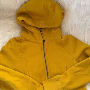 lululemon athletica Mustard Yellow Full-Zip Hoodie
